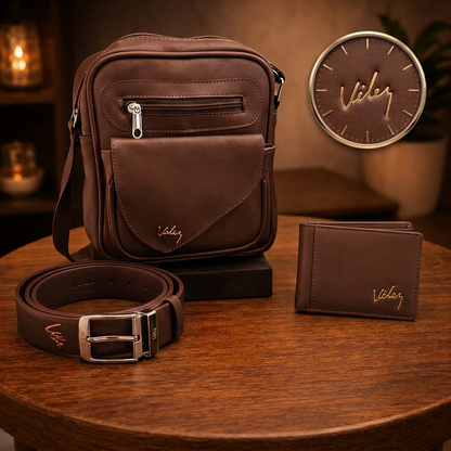 Combo Vélez 3 en 1 de Cuero Premium con 60% de Descuento
